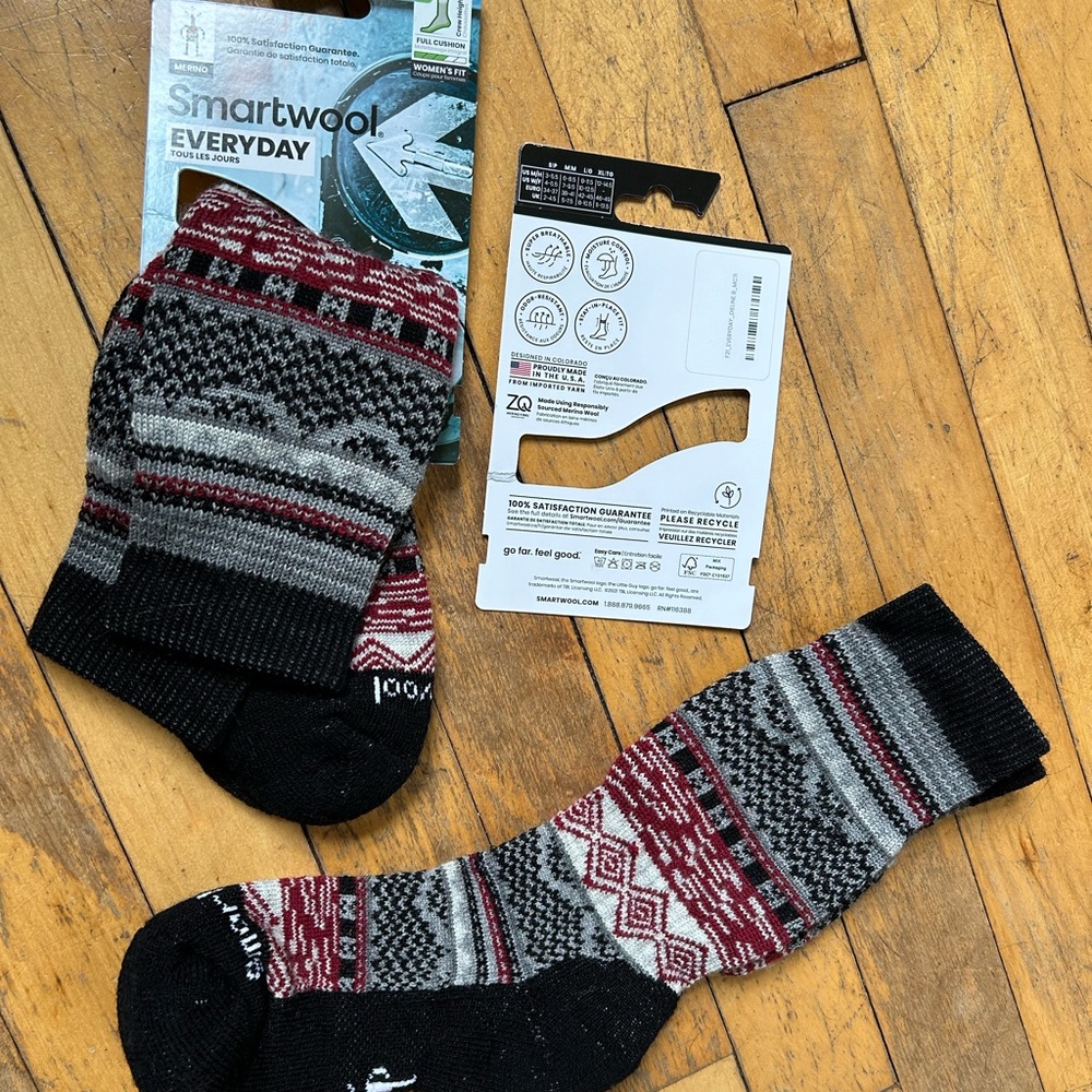 🌲2 pair Smartwool everyday socks